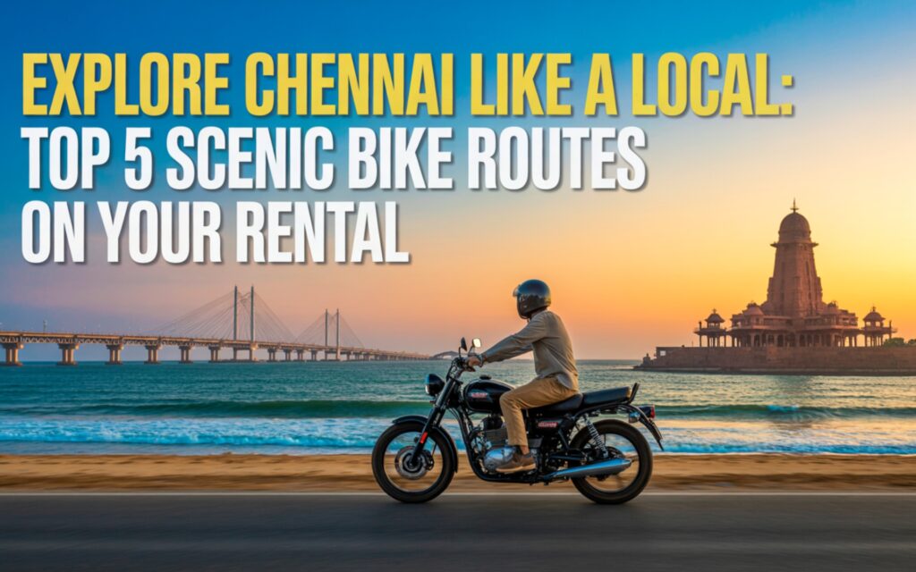 motorcycle rental in Chennai